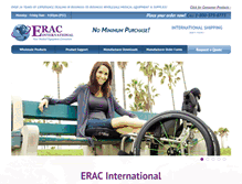 Tablet Screenshot of eracinternational.com